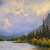 Painting created by Heidi Reeves - Fine Artist