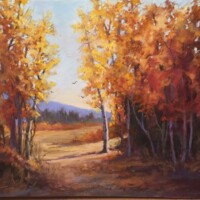 Painting created by Heidi Reeves - Fine Artist