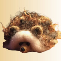 Wool Sculpture created by Heidi Reeves - Fine Artist