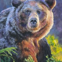 Painting created by Heidi Reeves - Fine Artist