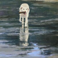 Painting created by Heidi Reeves - Fine Artist