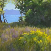 Painting created by Heidi Reeves - Fine Artist