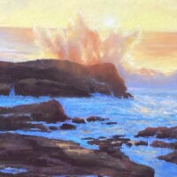 Painting created by Heidi Reeves - Fine Artist