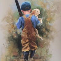 Painting created by Heidi Reeves - Fine Artist