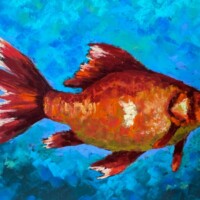 Painting created by Heidi Reeves - Fine Artist