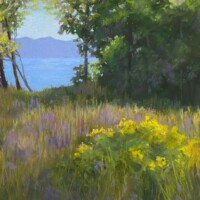 Painting created by Heidi Reeves - Fine Artist