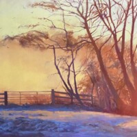 Painting created by Heidi Reeves - Fine Artist